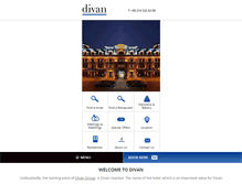 Tablet Screenshot of divan.com.tr