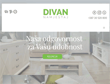 Tablet Screenshot of divan.ba